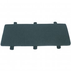 Moreton Green Fabric Bench Seat Pad